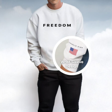 Charlie Kirk Freedom Sweatshirt