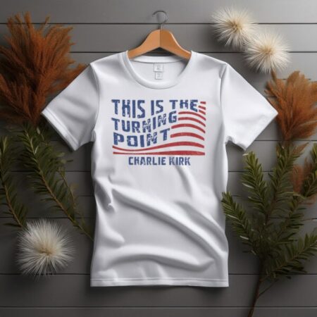 Charlie Kirk Sweatshirt – This Is The Turning Point Quote