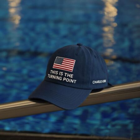 Charlie Kirk This Is The Turning Point Embroidered Hat